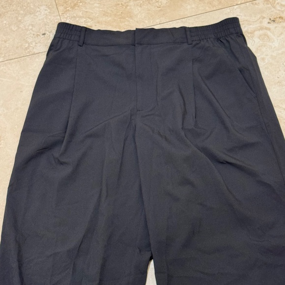 GAP FIT HIGH-RISE WIDE LEG RUNAROUND BLACK TROUSERS PANTS -SIZE LARGE- NWOT - Picture 5 of 9